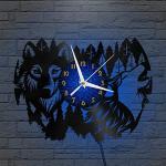 Horloges murales en vinyle à motif loups Jake et les pirates Tic-Tac 