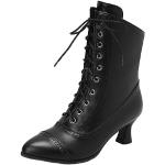 Chaussures de randonnée noires Pointure 42 look fashion pour femme 