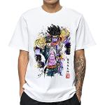 xhomeshop JoJo's Bizarre Adventure T-Shirt Anime Top à Manches Courtes Kujo Jotaro Itadori Yuji Mode T-Shirt Gojo Satoru Blouse à col Rond