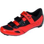 Chaussures de vélo XLC rouges en néoprène respirantes look fashion 