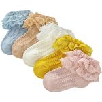 Chaussettes en coton à volants lavable à la main Taille naissance look fashion pour fille de la boutique en ligne Amazon.fr 