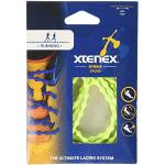 Lacets élastiques Xtenex jaune fluo look fashion 