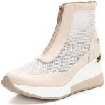 Chaussures de sport Xti beiges Pointure 37 look fashion pour femme en promo 