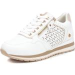 Chaussures de sport Xti blanches en caoutchouc Pointure 38 look fashion pour femme 