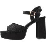 Sandales à talons Xti noires Pointure 40 look fashion pour femme 