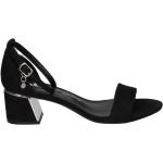Sandales à talons Xti noires en tissu Pointure 40 look fashion pour femme 