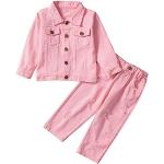 Vestes en jean roses respirantes lavable à la main Taille 6 ans look fashion pour fille de la boutique en ligne Amazon.fr 