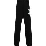 Pantalons Y-3 noirs en coton mélangé à imprimés éco-responsable stretch pour homme 
