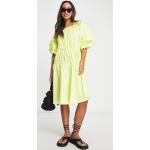 Robes d'été Yas jaunes à col rond Taille M classiques pour femme en promo 