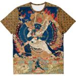 T-shirts en jersey à motif Bouddha look vintage pour femme 