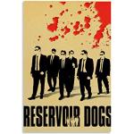 YANDING Quentin Tarantino Poster sur toile Motif chiens de réservoirs 20 x 30 cm