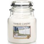 Yankee Candle Classic Medium Jar Candles Bougie parfumée 411 g Clean Cotton