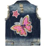 Vestes en jean en denim à paillettes à motif papillons respirantes lavable en machine Taille 11 ans look fashion pour fille de la boutique en ligne Amazon.fr 