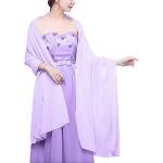 Foulards de mariage violet clair look fashion pour femme 