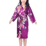 Chemises de nuit violettes en satin Taille 8 ans look fashion pour fille de la boutique en ligne Amazon.fr 