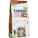 800g Yarrah Bio poulet bio, poisson sans céréales - Croquettes pour chat