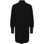 Robes Yas noires à manches longues à manches longues à col roulé Taille M look casual pour femme 