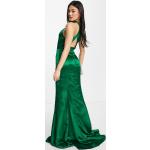 Robes dos nu vert émeraude longues Taille XXS pour femme en promo 