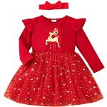 Déguisements rouges à paillettes à motif lapins de princesses Taille 5 ans look fashion pour fille de la boutique en ligne Amazon.fr 