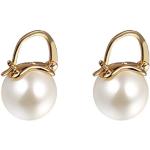 Boucles d'oreilles pendantes pour la Saint-Valentin blanches à perles classiques pour femme en promo 