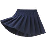 Minijupes bleu marine en polyester look fashion pour fille en promo de la boutique en ligne Amazon.fr 