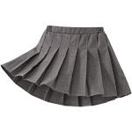 Minijupes grises en polyester look fashion pour fille en promo de la boutique en ligne Amazon.fr 