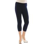 Leggings fantaisie Yeset bleues foncé en coton Taille 3 XL look fashion pour femme 