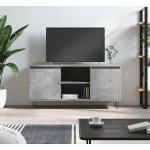 Meubles TV en bois gris en bois modernes 