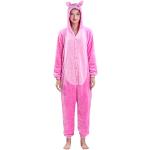 Yimidear® Unisexe Hot Adulte Pyjamas Cosplay Costume d'animal Onesie de Nuit de Nuit,L,Pink Stitch(rose)