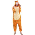 Yimidear® Unisexe Hot Adulte Pyjamas Cosplay Costume d'animal Onesie de Nuit de Nuit,M,Tigger(jaune)
