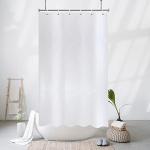 Rideaux de douche blancs en polyester 90x180 