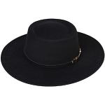 Chapeaux Fedora noirs Tailles uniques look fashion pour femme 