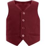 Vestes de blazer Yizyif rouge bordeaux Taille 3 ans look fashion pour garçon de la boutique en ligne Amazon.fr 