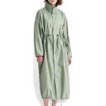 Vestes de pluie vert clair imperméables coupe-vents Taille XL tall look fashion pour femme 
