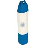 yogabox Sac de Yoga Surya Bag 2 coloré pour Tapis en Laine Vierge, Petrol/Naturel, Longueur 100 cm. Ø 25 cm