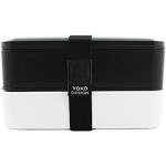 YOKO DESIGN - LUNCH BOX 2 ETAGES COLORIS NOIR 1200 ml