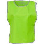 Gilets de travail vert lime en polyester Taille XL look sportif pour homme 