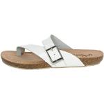 Sandales Yokono blanches en cuir Pointure 39 look fashion pour femme 