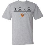 YOLO Kenny T-shirt pour homme, gris, XL