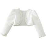 Boléros blanc d'ivoire à strass look fashion pour fille de la boutique en ligne Amazon.fr 