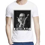 Youdesign T-Shirt imprimé Jacques Chirac ref 707 Taille - L