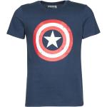 T-shirts comics Yurban Captain America Taille XXL pour homme en promo 