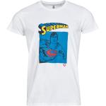 T-shirts Yurban blancs Superman Taille XXL pour homme en promo 