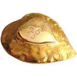 Yves Saint Laurent ' Authentique Vintage Gold Plated Heart Love Brooch/Pendentif