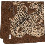 Foulards léopard marron chocolat à effet léopard seconde main Tailles uniques pour femme 