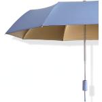 Parapluies pliants bleus à perles look fashion 