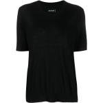 T-shirts Zadig & Voltaire noirs en jersey à manches courtes pour femme 
