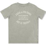 T-shirts à col rond Zadig & Voltaire gris clair Taille 8 ans pour fille de la boutique en ligne Miinto.fr 