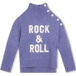 Pulls en laine Zadig & Voltaire violet lavande à motif fleurs enfant Taille 14 ans en promo 