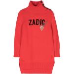 Robes à manches longues Zadig & Voltaire rouges à strass Taille 16 ans pour fille en promo de la boutique en ligne Farfetch.com 